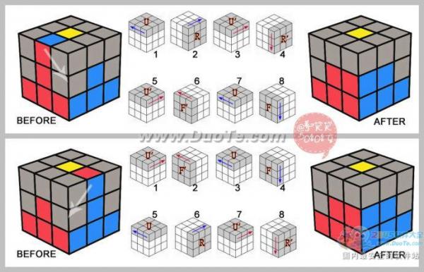 魔方教程图解_三阶魔方教程图解超具体【新手一看就会】